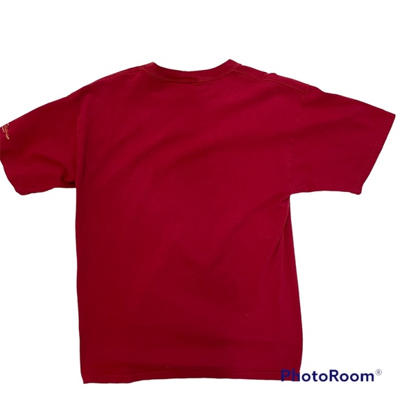 Walt Disney World TShirt Red Large Celebrating 50 years Graphic of Mickey Castle - Picture 2 of 6